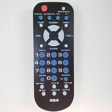 RCA RCR504BR Universal Remote Control 4 Device Controls TV, Cable, VCR, DVD PAC