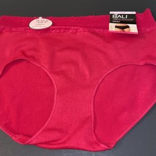 NEW Bali Comfort Revolution Red Brief Panties / Size MEDIUM /6
