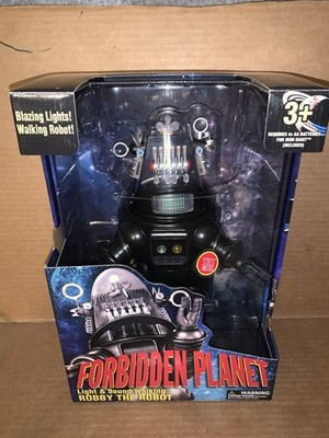 Forbidden Planet Light And Sound Walking Robby The Robot New In Box