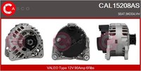 Casco Lichtmaschine Generator 90A 12V FüR VW Polo 1.2 CAL15208AS