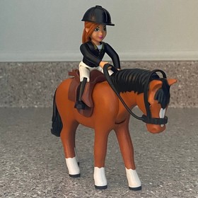 Lego Belville Horse Stable Jumping Girl Figurine Set 7587 Used RETIRED