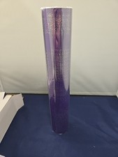 Self-Adhesive Holographic Purple Vinyl Sheets for Signs, Decals Crafts