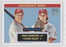 2007 Topps '52 Dynamic Duo Josh Hamilton Homer Bailey #DD9 0w8