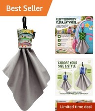 Effortless Lens Cleaning with Classic Microfiber Cloth - Washable  Protective