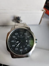 Elevon Hughes Aviator Style Men's Quartz Watch Mint Condition