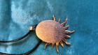 Vintage Makla Sun Pendant Necklace — photo 3