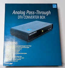 Digital Stream DTX9900 Analog Pass-Through Digital DTV Converter Box Open Box