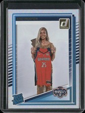 2025 Donruss WNBA Kiki Iriafen Silver Holo Foil Rated Rookie