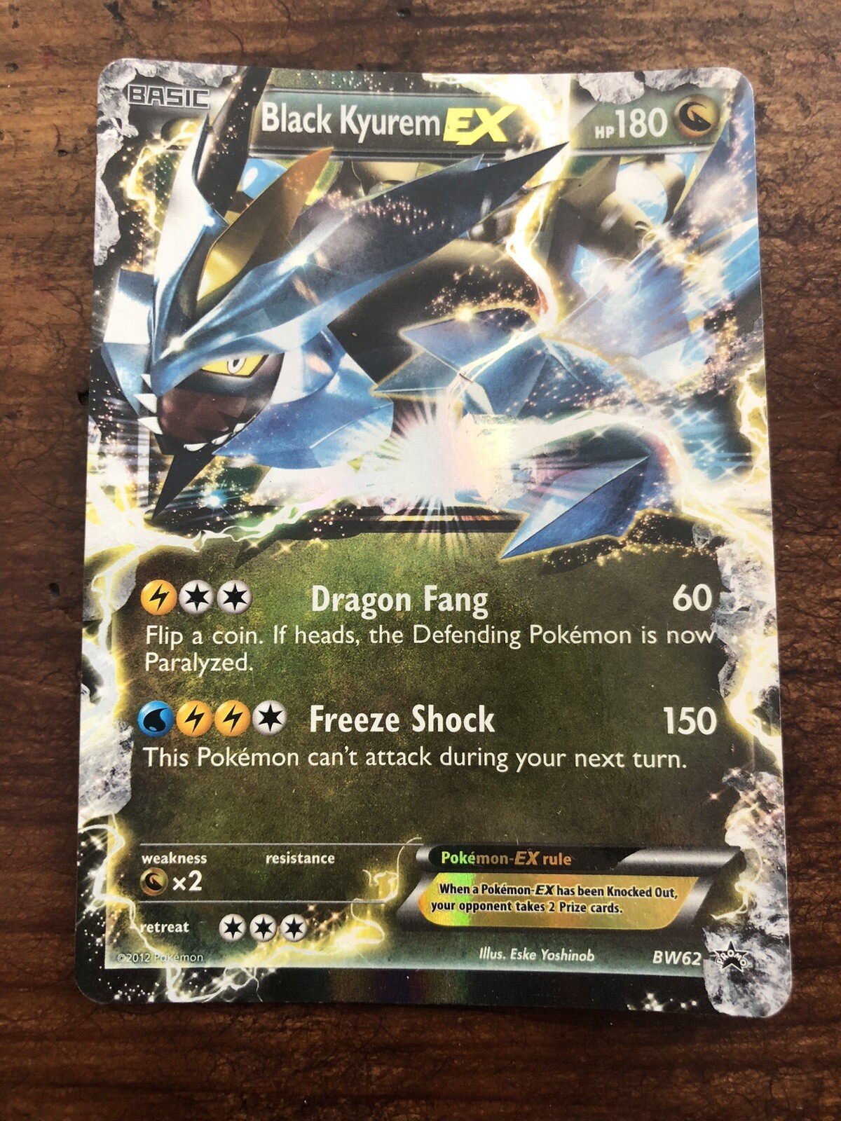 Black Kyurem EX BW Black Star Promos BW62 Holo Promo Pokémon TCG | eBay