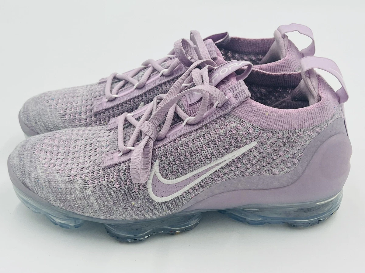 haga turismo Alerta Gárgaras Nike Women's Air VaporMax 2021 Flyknit Lilac Women's Size 6 DH4088-600 (No  Lid) | eBay