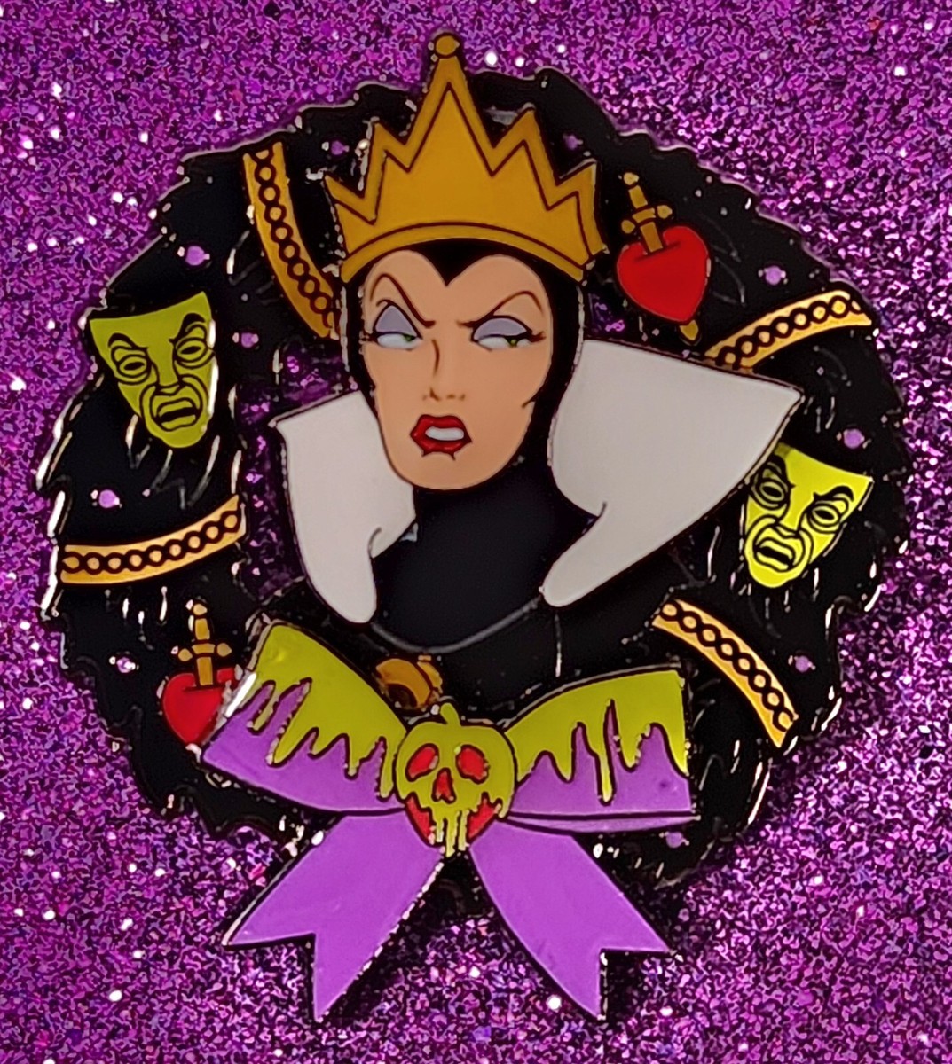Loungefly Disney Blind Box Villains Wreath Evil Queen Pin
