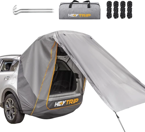Outdoor Tailgate Tent Awning For SUV Truck Camping Travel Sunshade Canopy 