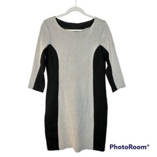 Women's Banana Republic Black and White Dress Size 8