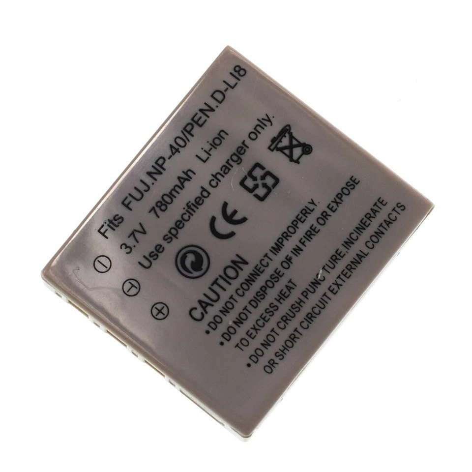 Cargador de batería o pared para Sanyo NP-40 Xacti VPC-E1075 Xacti VPC-E1090 VPC-E870 Foto 4 de 4