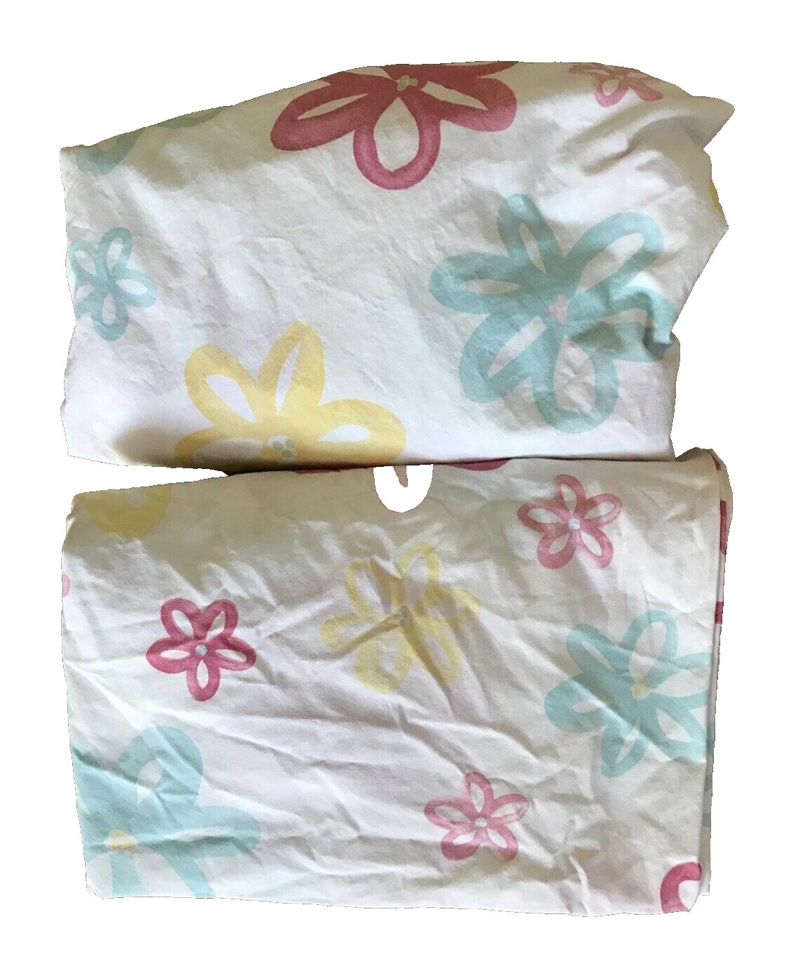 Hojas de cama floral blanca Pottery Barn