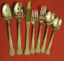 Pfaltzgraff TEA ROSE Stainless Open Stock You Choose Glossy Silverware Flatware