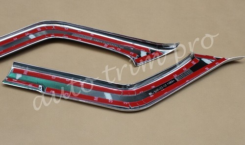 Chrome Front Air Grill Grille Cover Trim For 2014-2016 Nissan X-Trail Rogue T32 - Picture 8 of 8