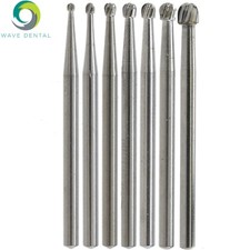 WAVE Dental Carbide Surgical Burs High Speed FG SURG 2 4 6 8 Round 25mm Midwest