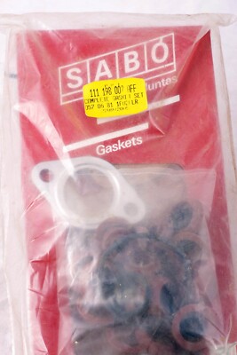 SABO Engine Gasket Set without Oil Seal for VW Types I/II Air-Cooled 1.6L Engine