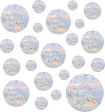36PCS Circle Window Clings - Anti-Collision Window Decals to Save Birds from ...