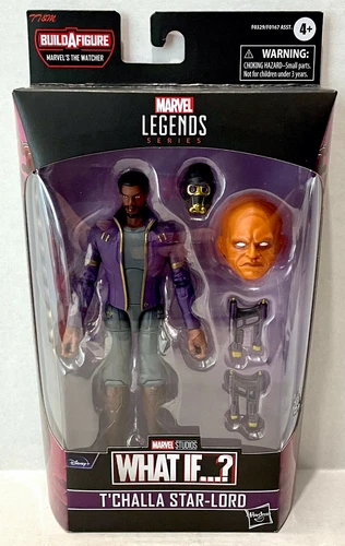 Hasbro Marvel Legends ¿Qué pasaría si...? T'Challa Star-Lord (BAF: The Watcher) (NISB)