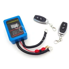 Car Battery Disconnect Cut Off Isolator Master Switches Wireless Remote Control