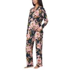 Room Service Ladies' Shawl Collar Full Length Pajama Set J22