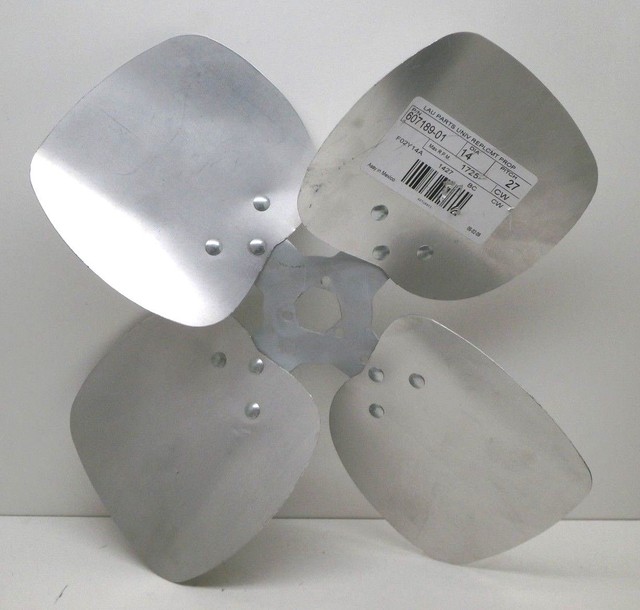 Lau Parts 60718901 Universal Propeller Fan Blade 14" Dia, 27 Pitch, CW