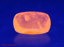 1 Ct Rare Fluorescent Phosphorescent Color Change Natural Faceted Hackmanite