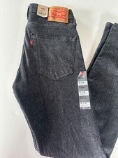 Levi's 510 Black Raw Skinny Fit Men's Jeans Size W30 X L32