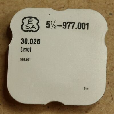 ESA / ETA 977.001 PART 210 Third Wheel, Kleinbodenrad, ETA 588.001  - NOS -