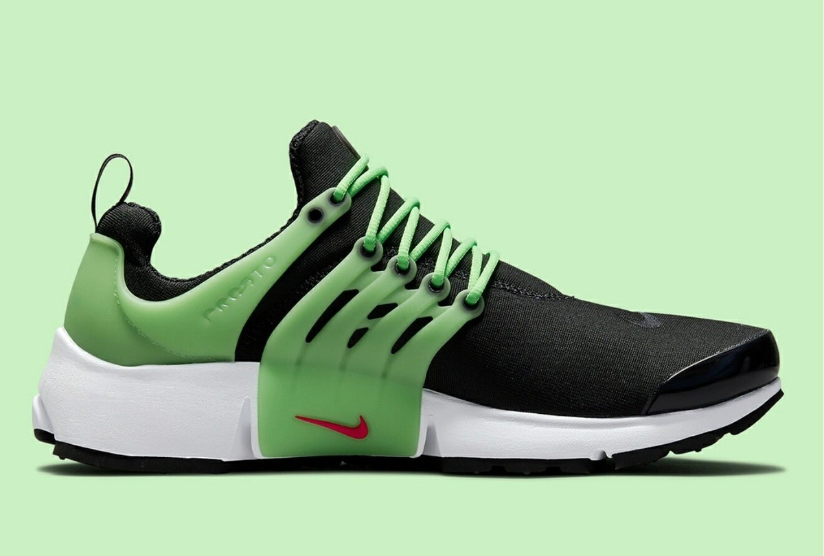 nike presto neon green