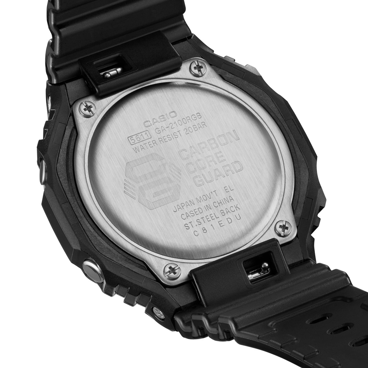 CASIO G-SHOCK GA-2100RGB-1AJF Virtual Rainbow Gamer's RGB Analog