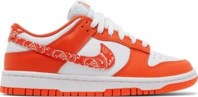 Size 7 - Nike Dunk Low Orange Paisley W DH4401-103