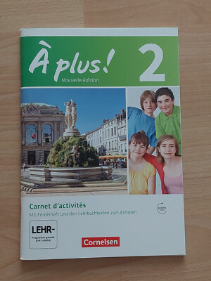 Arbeitsheft Französisch : À Plus 2 - Nouvelle Edition von Cornelsen - neu !!