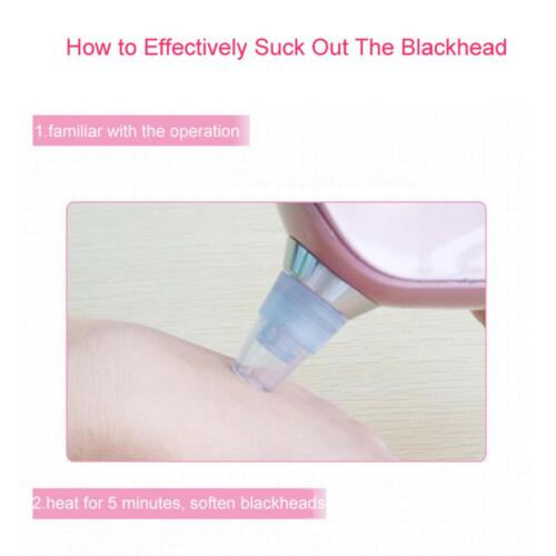 Diamond Blackhead Vacuum Suction Removal Face Cleaner Skin Care Beauty Device - Picture 19 of 24
