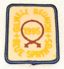 Gilwell REUNION CREST BLUE Springs 1995 Boy Scout Leader Wood Badge Training