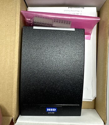NEW HID 920NHPTEKE036N pivCLASS R40-H Smart Card Reader Support RS485 HDX OSDP