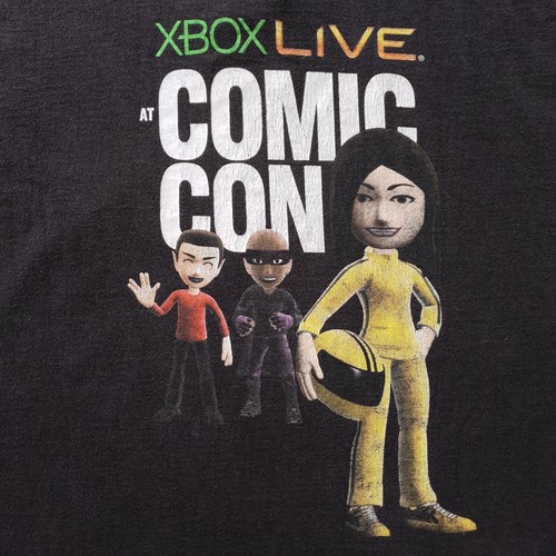 Vintage 2009 Xbox Live Comic Con Tee Shirt Mens XL Microsoft Video Game Console - Picture 5 of 10