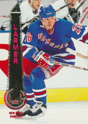 1994-95 Pinnacle #88 STEVE LARMER - New York Rangers