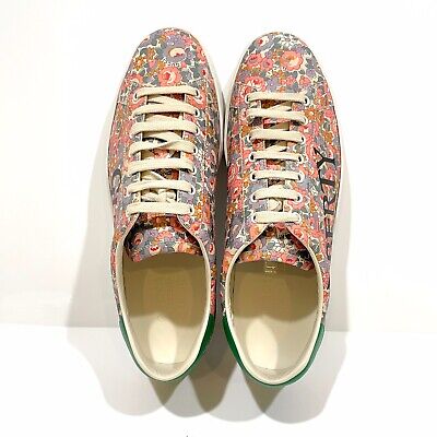 GUCCI Liberty of London x Gucci Ace 'Floral' Sneakers -Men's GUCCI Liberty of London x Gucci Ace 'Floral' Sneakers -Men's