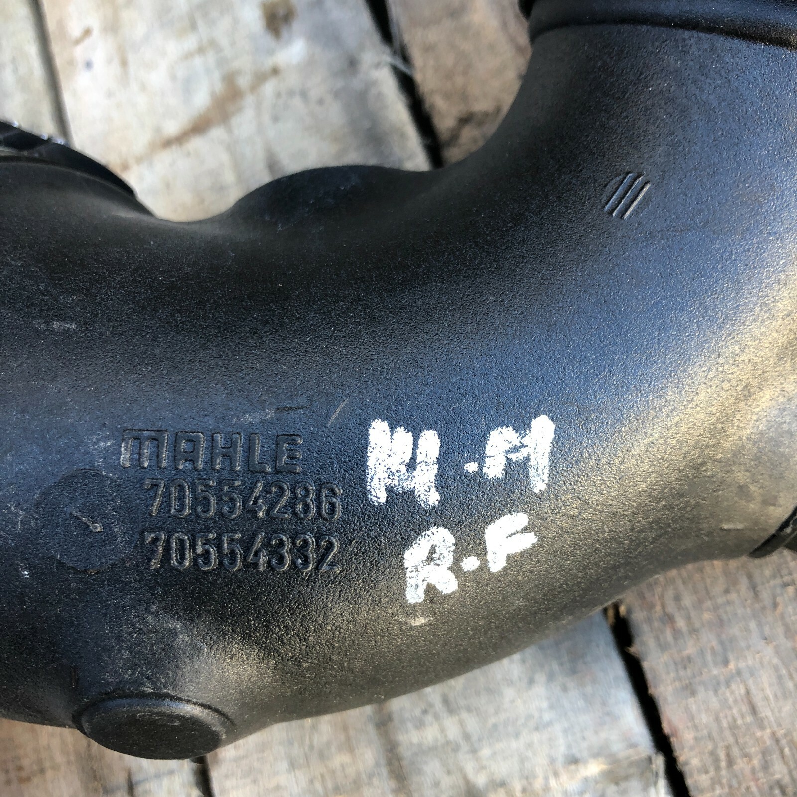 Maserati Ghibli 2014-2017 FRONT+RIGHT Intake hose