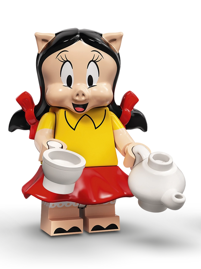 Lego Petunia Pig Minifigure - Looney Tunes Series - Brand New