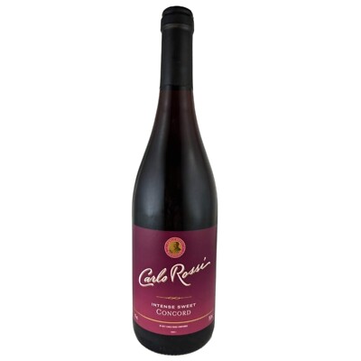 Carlo Rossi Concord Rotwein süß 11% vol. 0,75L USA Wein