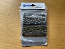 Vintage Ladies Embossed Metal Belt Buckle Hook Clasp, New in Package