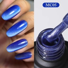 MSHARE Crystal Cat Eye Magnetic Nail Gel Semi...
