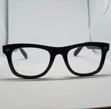 Montatura per occhiali in acetato nero - Vintage