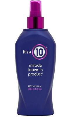 2 PACK - It's a 10 Haircare Miracle Leave-In product, 10 fl. oz. 