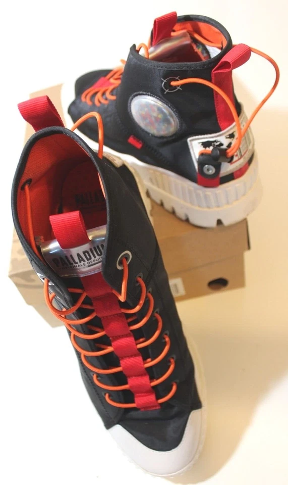 Pallashock unissex Pallashock médio TTE preto/vermelho tamanho 4 M ou 6,5 feminino 77354-008-M - Imagem 2 de 4