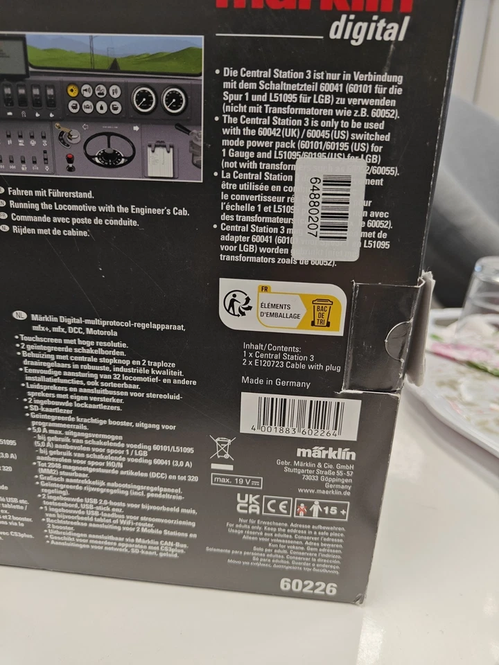 Märklin 60226 Central Station 3 Steuer- und Schaltgerät - Bild 3 von 4